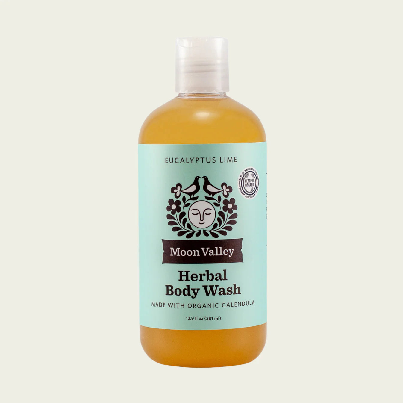 Moon Valley Organics Eucalyptus Lime Herbal Body Wash