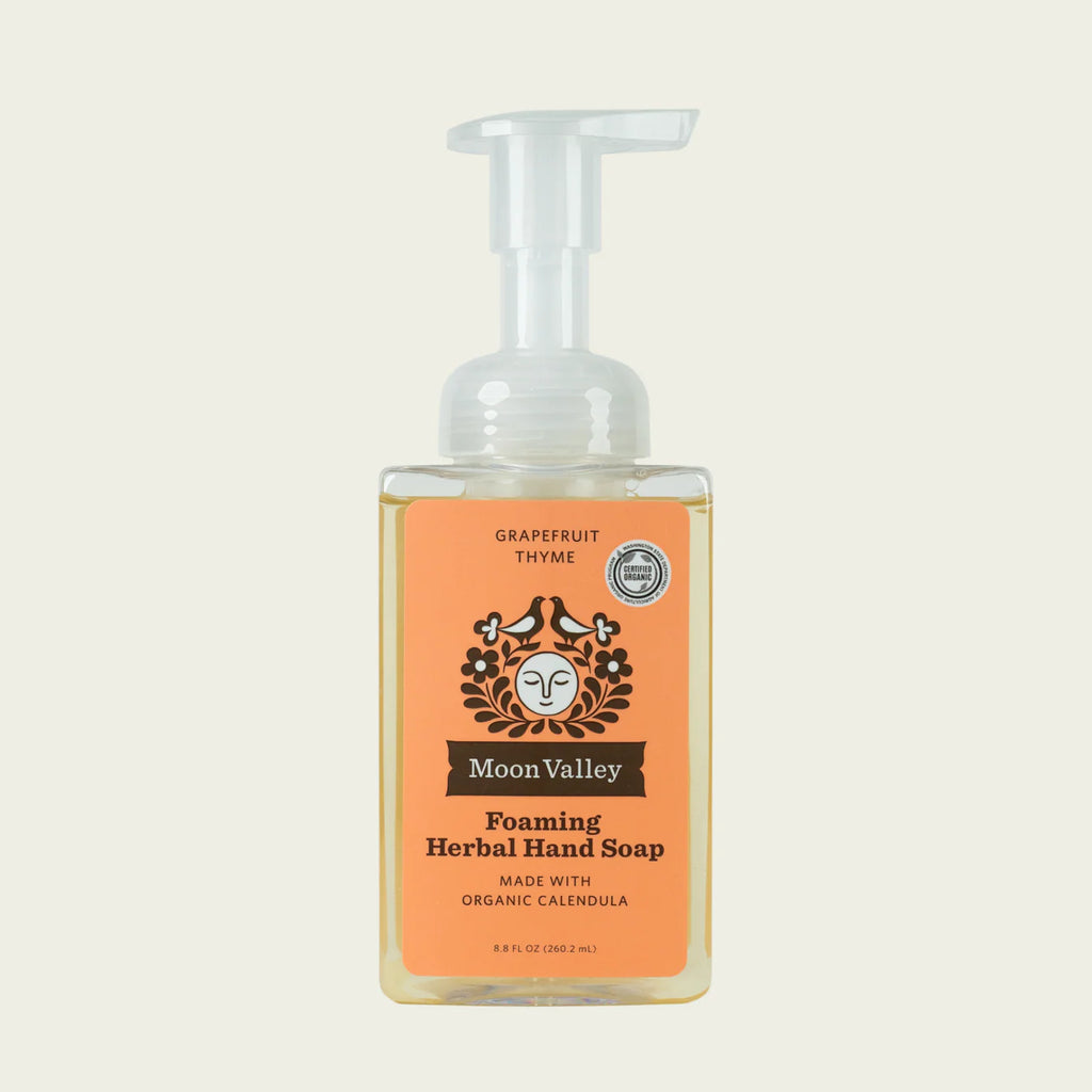 Moon Valley Organics Grapefruit Thyme Foaming Herbal Hand Soap
