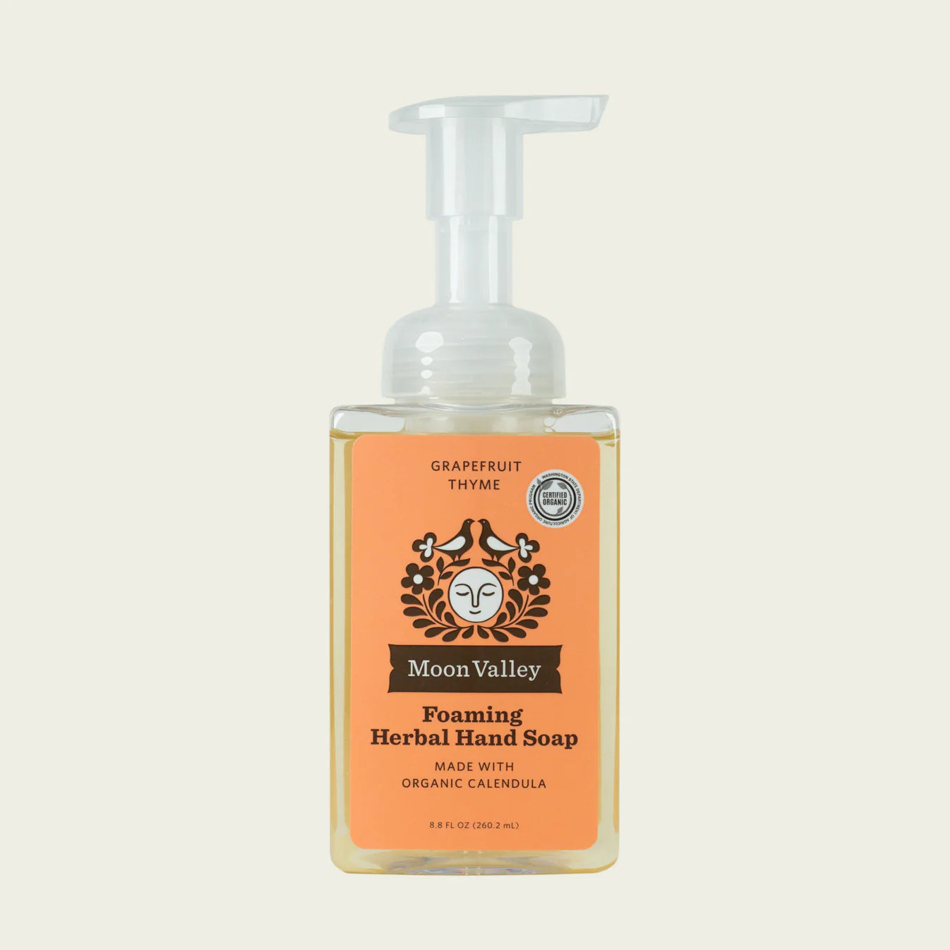 Moon Valley Organics Grapefruit Thyme Foaming Herbal Hand Soap