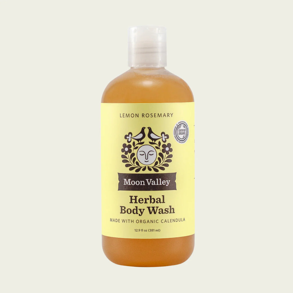 Moon Valley Organics Lemon Rosemary Herbal Body Wash