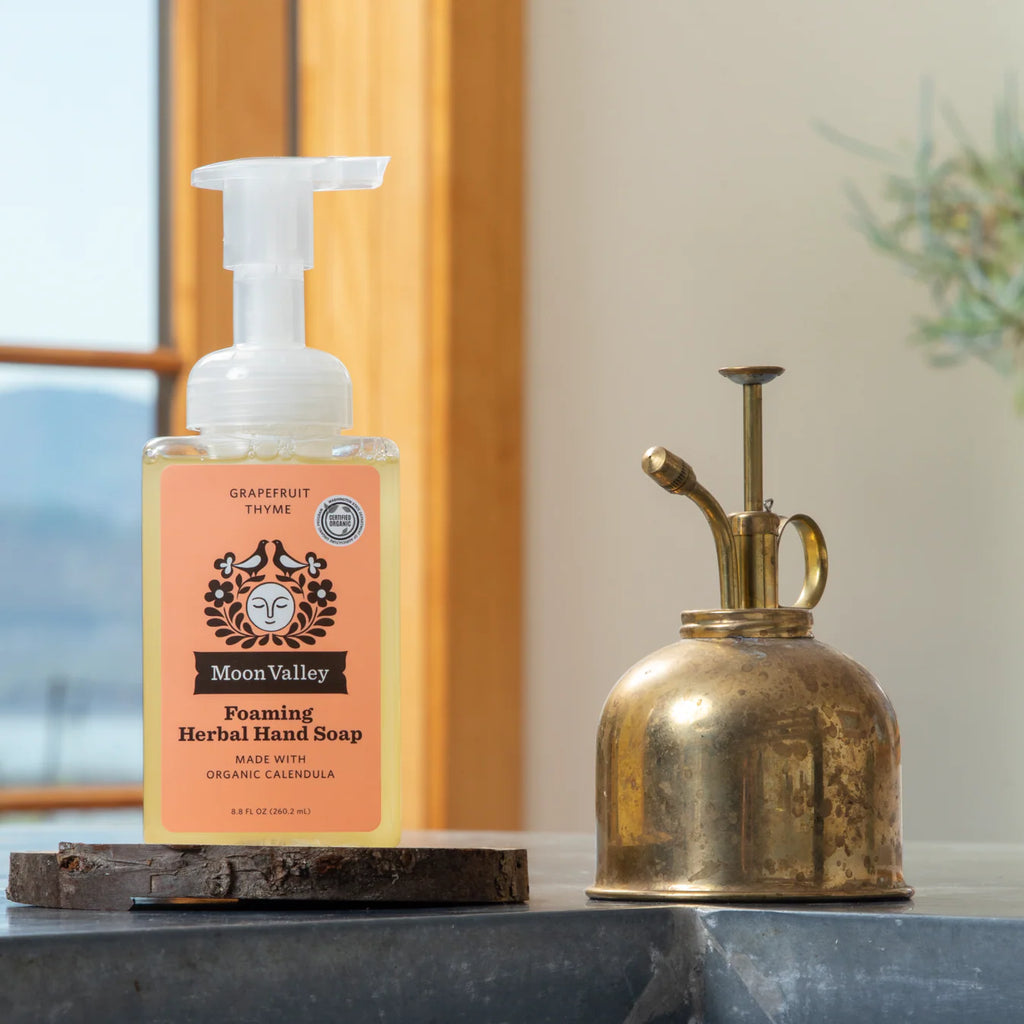 Moon Valley Organics Grapefruit Thyme Foaming Herbal Hand Soap