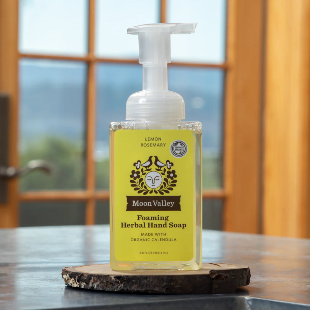 Moon Valley Organics Lemon Rosemary Foaming Herbal Hand Soap